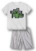 Minecraft Tunnel Trouble gyerek rövid pizsama 6 év / 116 cm