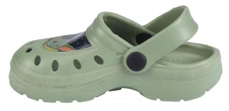 Star Wars Mandalorian ZÖLD gyerek papucs, klumpa, clog 