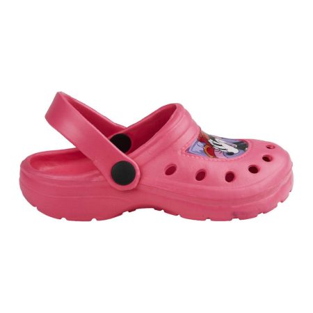 Disney Minnie PIROS gyerek papucs, klumpa, clog