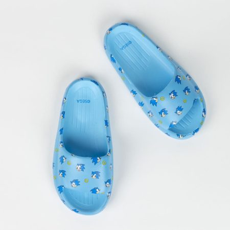 Sonic a sündisznó gyerek papucs 