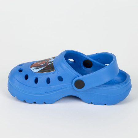 Pókember KÉK gyerek papucs, klumpa, clog 