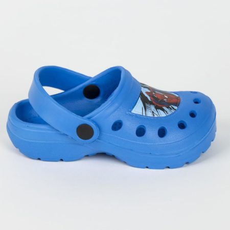 Pókember PIROS gyerek papucs, klumpa, clog 