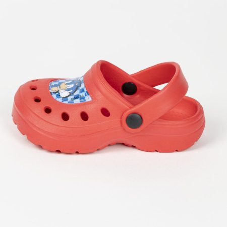 Sonic a sündisznó KÉK gyerek papucs, klumpa, clog 