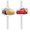 4db Papír szívószál CARS DISNEY 4db Papír szívószál CARS DISNEY