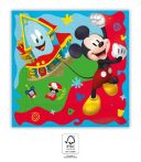   20db 2 rétegű papírszalvéta 33x33cm MICKEY ROCK THE HOUSE