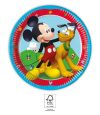 8db papírtányér 20cm MICKEY ROCK THE HOUSE 8db papírtányér 20cm MICKEY ROCK THE HOUSE