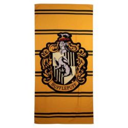   Harry Potter HUFFLEPUFF prémium gyorsan száradó strandtörölköző 70x140cm
