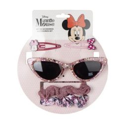   Disney Minnie egér beauty set, napszemüveg + hajcsat + hajgumi  