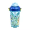 Bluey szívószálas kulacs zárható fedéllel 465ML