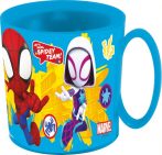 Spidey mikrózható műanyag bögre 350ML