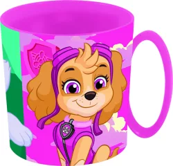 Mancs Őrjárat Girl PWR mikrózható műanyag bögre 350ML