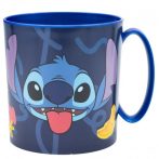 Stitch mikrózható műanyag bögre - 265 ml