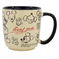   MICKEY EGÉR mikrózható prémium kerámia bögre díszdobozban - 380 ML