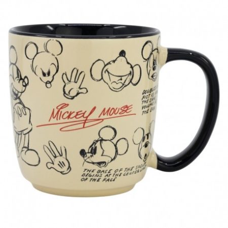 MICKEY EGÉR mikrózható prémium kerámia bögre díszdobozban - 380 ML