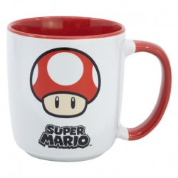    SUPER MARIO mikrózható prémium kerámia bögre díszdobozban - 380 ML