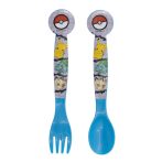 STOR 2 DB MŰANYAG evőeszköz készlet POKÉMON