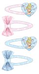 Disney Hercegnők (Hamupipőke) csillogós hajcsat szett 2db Disney Hercegnők (Hamupipőke) csillogós hajcsat szett 2db