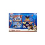   Mancs Őrjárat 4 az 1 ben Puzzle 12-13-20-24 darabos - Piros