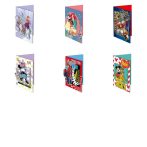   Szülinapi meghívó 3D 22,5x15,5cm FSC 6 minta 24db/csomag (Frozen/Princess/Avengers/Minnie/Mickey/Spiderman)