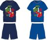 Bosszúállók pamut nyári együttes - póló-rövidnadrág szett - középkék - 116