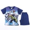 Rövid ujjú pamut gyerek pizsama - Bosszúállók - Ultron - sötétkék - 98 Rövid ujjú pamut gyerek pizsama - Bosszúállók - Ultron - sötétkék - 98