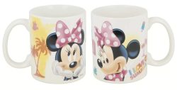 Minnie egér kerámia bögre aranyos mintával - 330ml