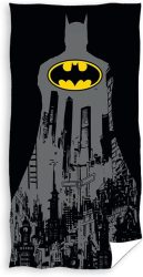   Batman gyerek strandtörölköző - 100% pamut - 70x140 cm - fekete