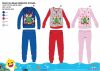 Téli vastag pamut gyerek pizsama - flanel pizsama - Baby Shark - sötétkék - 110 Téli vastag pamut gyerek pizsama - flanel pizsama - Baby Shark - sötétkék - 110