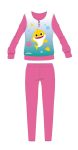 Baby Shark gyerek pizsama kislányoknak - jersey pamut pizsama - rózsaszín - 110 Baby Shark gyerek pizsama kislányoknak - jersey pamut pizsama - rózsaszín - 110