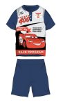   Disney Verdák nyári rövid ujjú gyerek pizsama - pamut jersey pizsama - sötétkék - 98