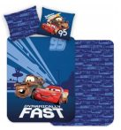   Verdák Villám McQueen és Matuka 100% pamut ágyneműgarnitúra 140x200cm ágyneműhuzat + 70x90cm párnahuzat