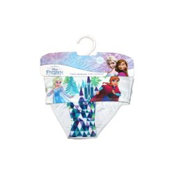   Disney Jégvarázs kétrészes fürdőruha kislányoknak - káró mintával - fehér - 98