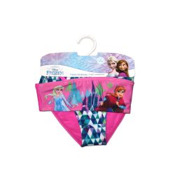  Disney Jégvarázs kétrészes fürdőruha kislányoknak - káró mintával - világosrózsaszín - 122