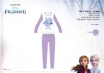   Disney Jégvarázs gyerek jersey pizsama - pamut pizsama - lila - 98