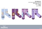   Disney Jégvarázs gyerek pamut normál zokni - 4 pár/csomag - 27-30