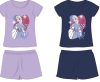 Disney Jégvarázs pamut nyári együttes - póló-rövidnadrág szett - sötétkék - 104