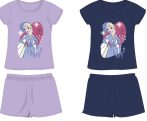   Disney Jégvarázs pamut nyári együttes - póló-rövidnadrág szett - sötétkék - 110
