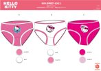 Hello Kitty kislány bugyi - 3 darabos pamut bugyi - 110-116