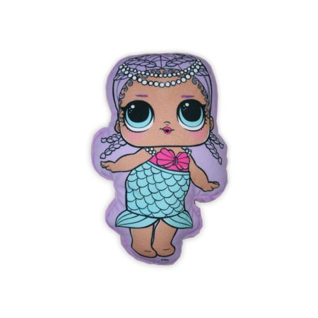 Kifordítható LOL Baba játékpárna kislányoknak - kettő az egyben párna - világoslila-rózsaszín Kifordítható LOL Baba játékpárna kislányoknak - kettő az egyben párna - világoslila-rózsaszín