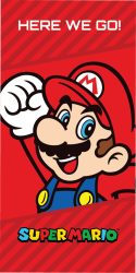   Super Mario Eco Friendly gyorsan száradó strandtörölköző - 70x140 cm