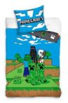   Minecraft - A CSAPAT 100% pamut ágyneműgarnitúra 140x200cm ágyneműhuzat + 70x90cm párnahuzat