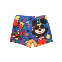   Disney Mickey egér fürdő boxer kisfiúknak - Mickey mouse felirattal - narancssárga - 104