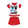 Nyári rövid ujjú pamut baba pizsama - Disney Mickey egér - piros - 80 Nyári rövid ujjú pamut baba pizsama - Disney Mickey egér - piros - 80