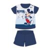 Nyári rövid ujjú pamut baba pizsama - Disney Mickey egér - csíkos - sötétkék - 86 Nyári rövid ujjú pamut baba pizsama - Disney Mickey egér - csíkos - sötétkék - 86