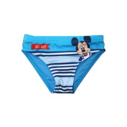   Baba fürdő alsó kisfiúknak - Mickey egér - csíkos - középkék - 92