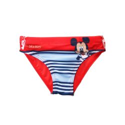   Baba fürdő alsó kisfiúknak - Mickey egér - csíkos - piros - 92
