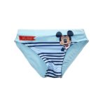   Baba fürdő alsó kisfiúknak - Mickey egér - csíkos - világoskék - 98