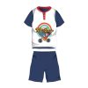Nyári rövid ujjú gyerek pamut pizsama - Disney Mickey egér - Mickey felirattal - sötétkék - 104 Nyári rövid ujjú gyerek pamut pizsama - Disney Mickey egér - Mickey felirattal - sötétkék - 104