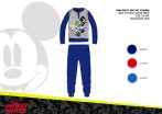   Téli pamut interlock gyerek pizsama - Disney Mickey egér - sötétkék - 116