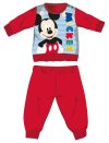 Disney Mickey egér téli vastag baba pizsama - pamut flanel pizsama - piros - 86 Disney Mickey egér téli vastag baba pizsama - pamut flanel pizsama - piros - 86